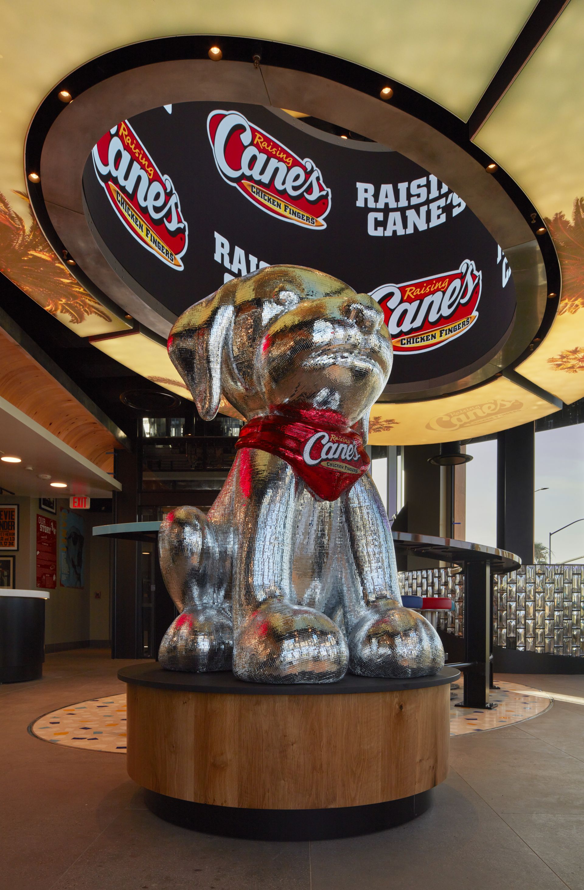Raising Cane's Interior